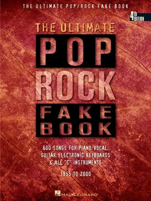 cover image of The Ultimate Pop/Rock Fake Book  (Songbook)